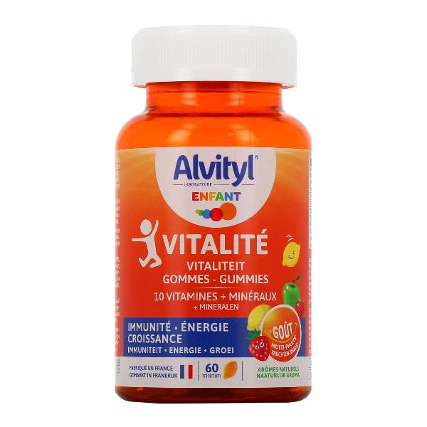 Alvityl Enfant Vitalité à Croquer Goût Fraise 30 comprimés – Image 2
