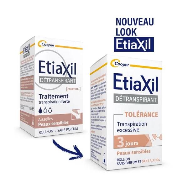 Etiaxil Détranspirant Tolerance Confort+ Aisselles Roll-on 15ML