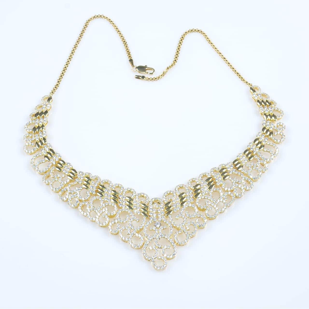 Premium plaqué Or Parure SN23022G120 – Image 2
