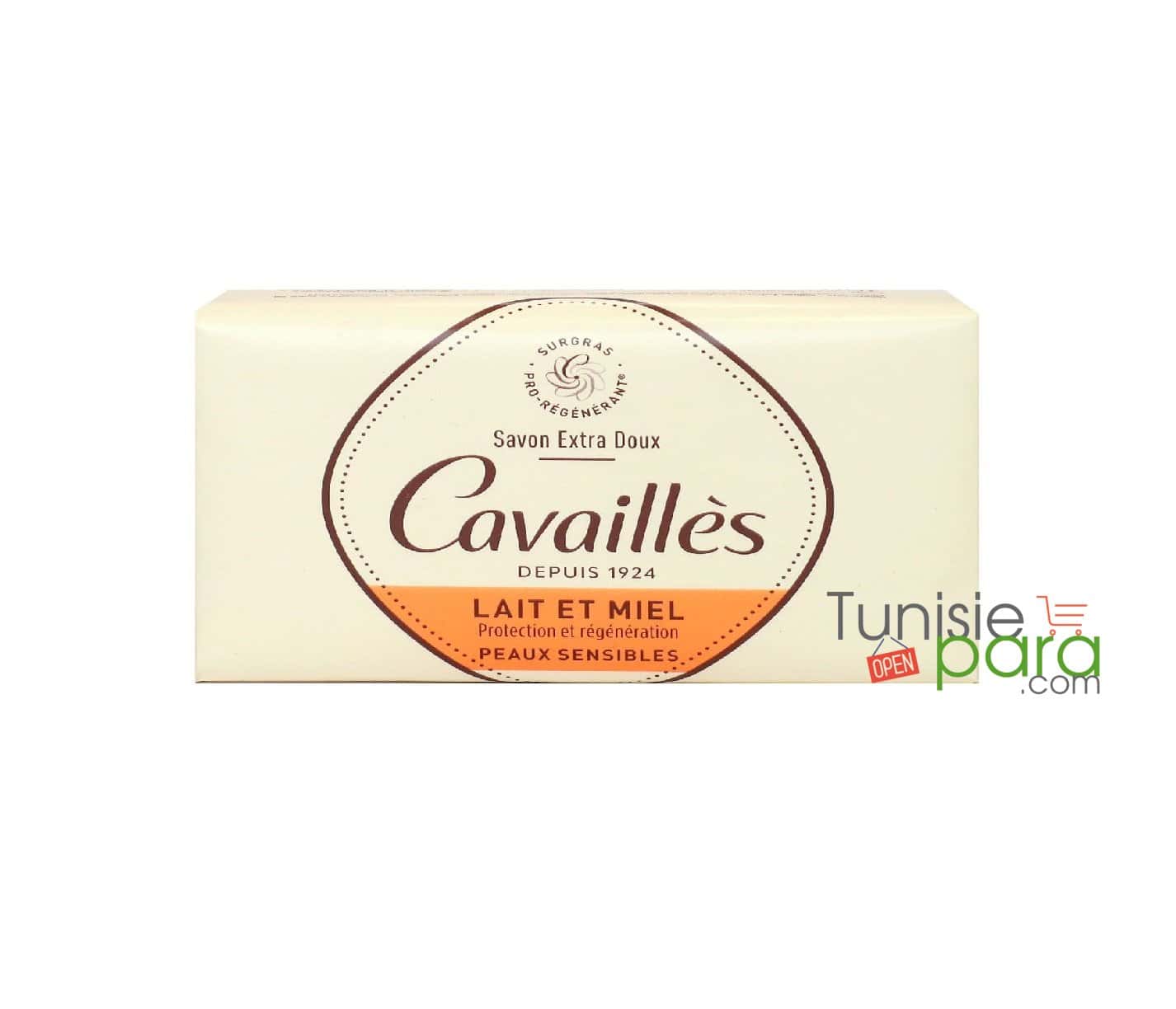 ROGE CAVAILLES Savon surgras Extra Doux Lait et Miel, 150g – Image 2