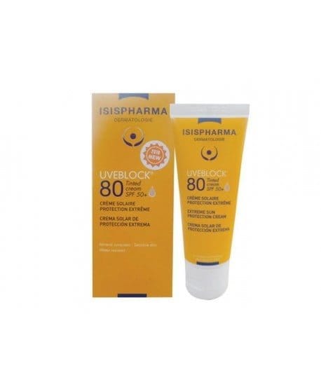 Isispharma Uveblock écran teinté SPF 80 40ml