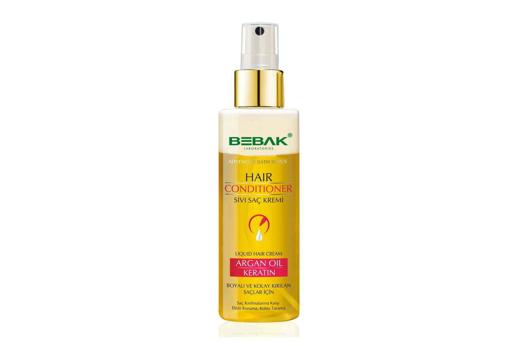BEBAK Argan et Keratin Hair Care Cream - Cheveux traités et abîmés