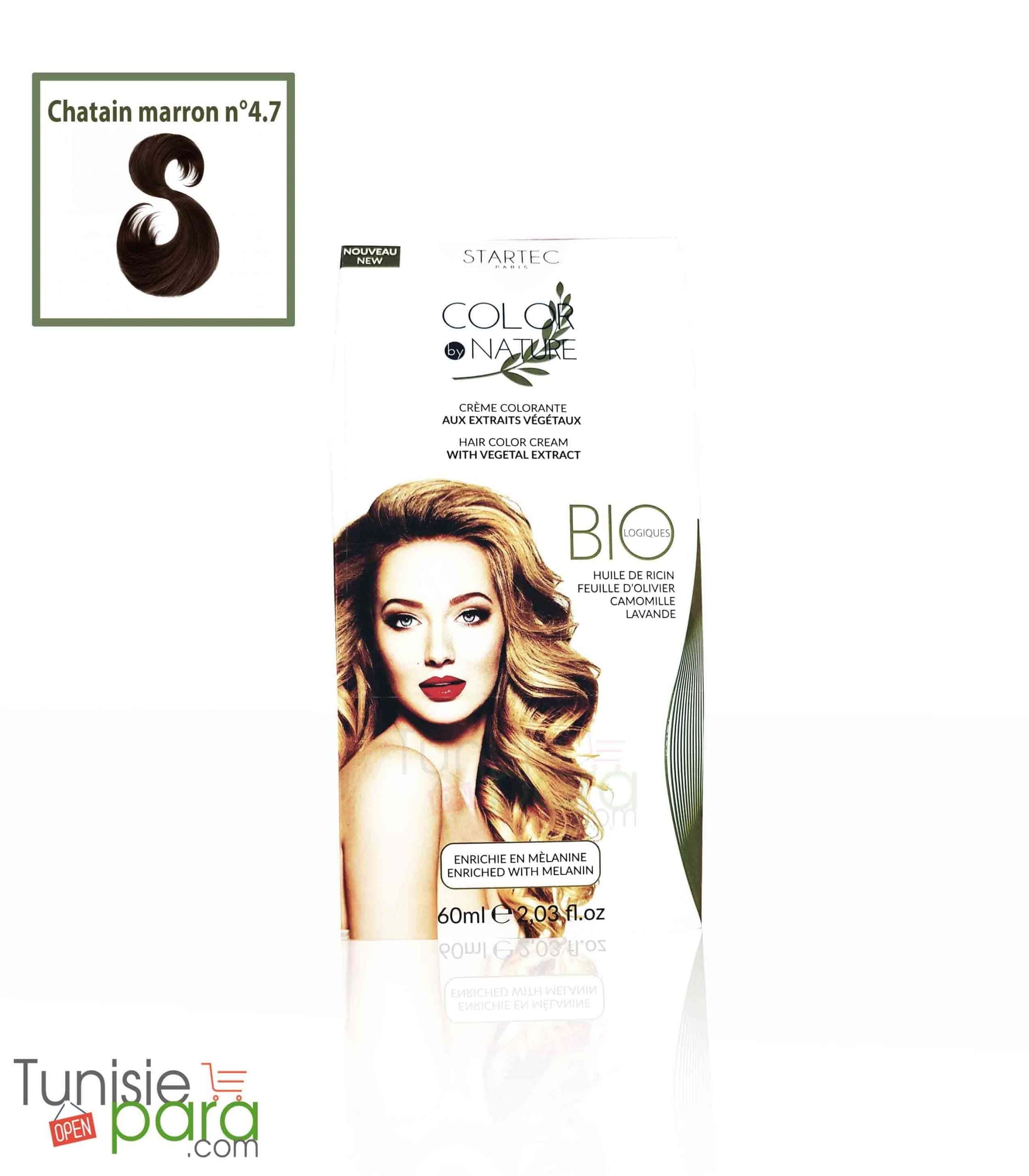 Startec coloration chatain marron n° 4.7