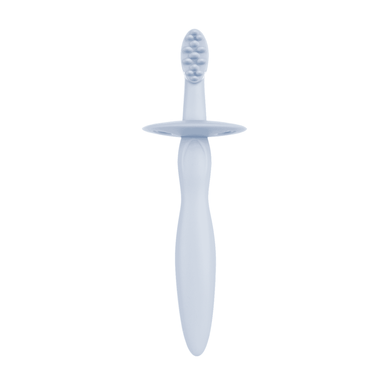 CANPOL brosse a dent en silicone avec anneau de dentition bleu – Image 3