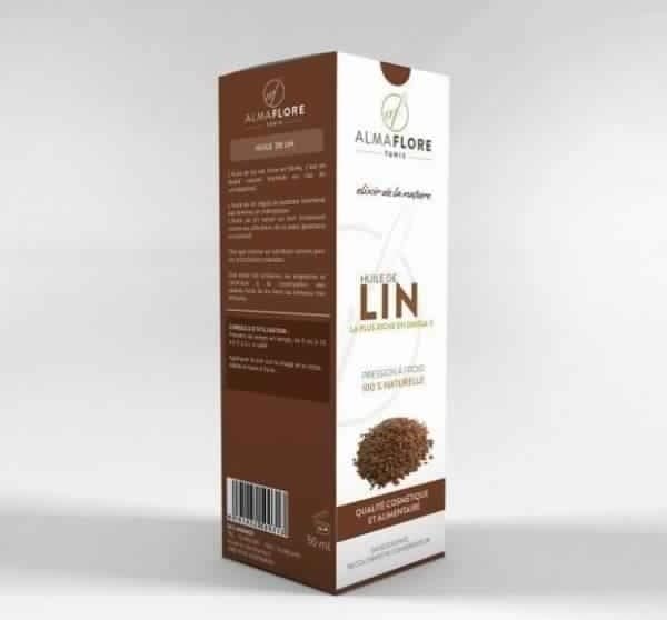 ALMAFLORE Huile de Lin BIO 50ML