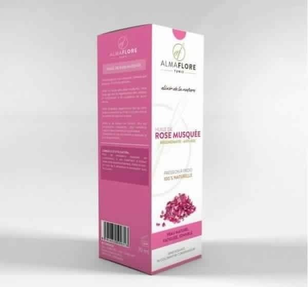 ALMAFLORE Huile de Rose Musquée BIO 10ML Visage