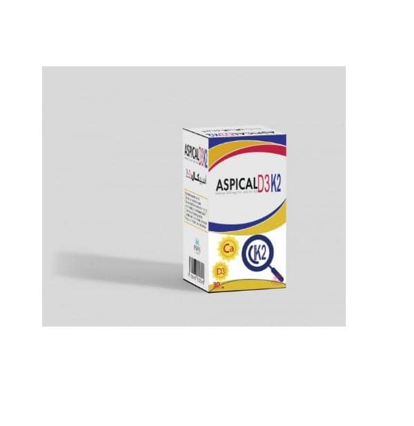 ASPICAL D3 K2 b30 gelules