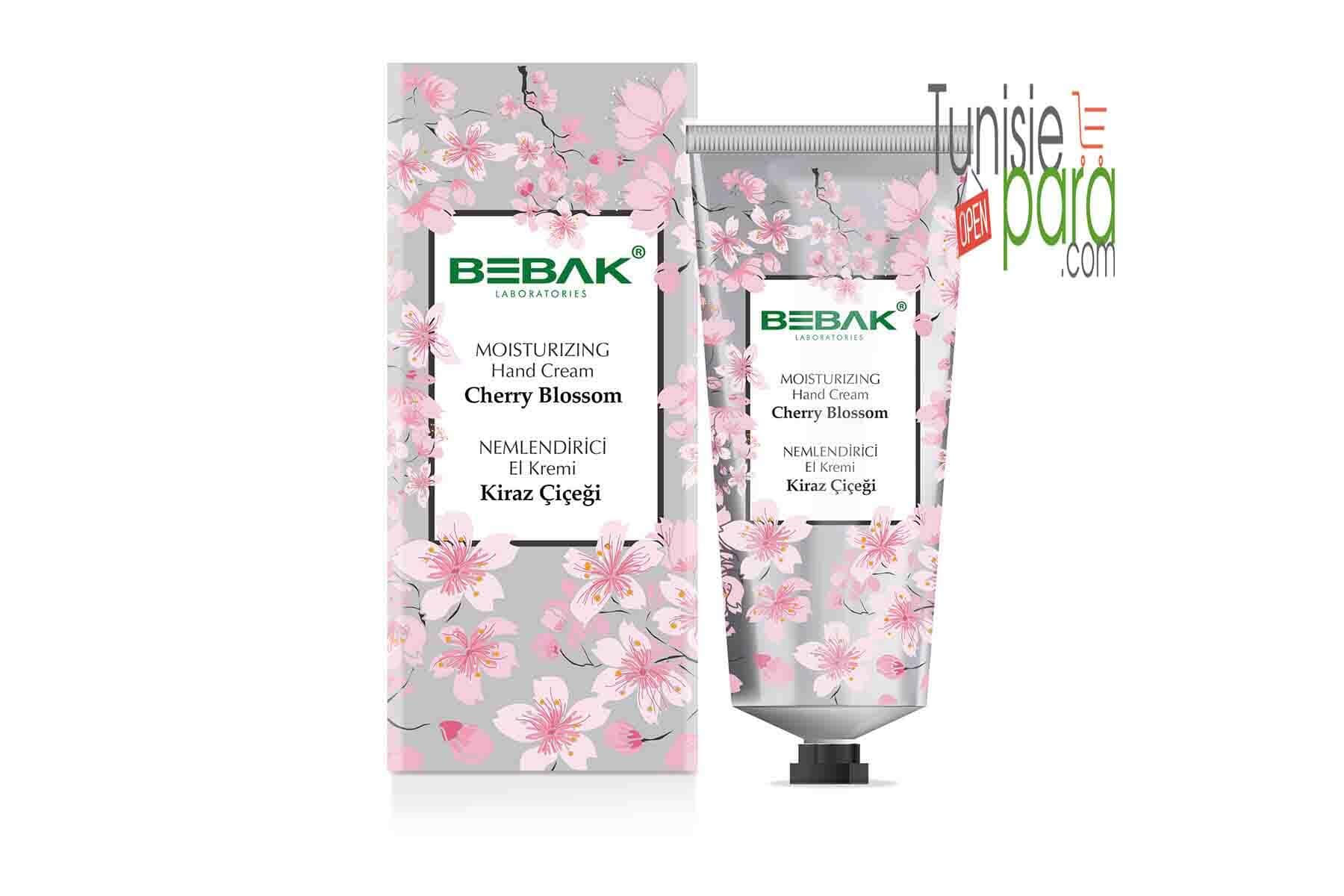 BEBAK Crème pour les mains à l'extrait de fleur de cerisier 60 ML