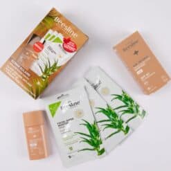 Beesline coffret ecran teinte anti-age spf50+ + 3 Beesline masque cactus