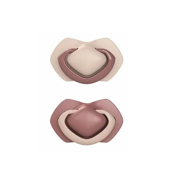 CANPOL babies 2 sucette universelle 0-6M pure rose