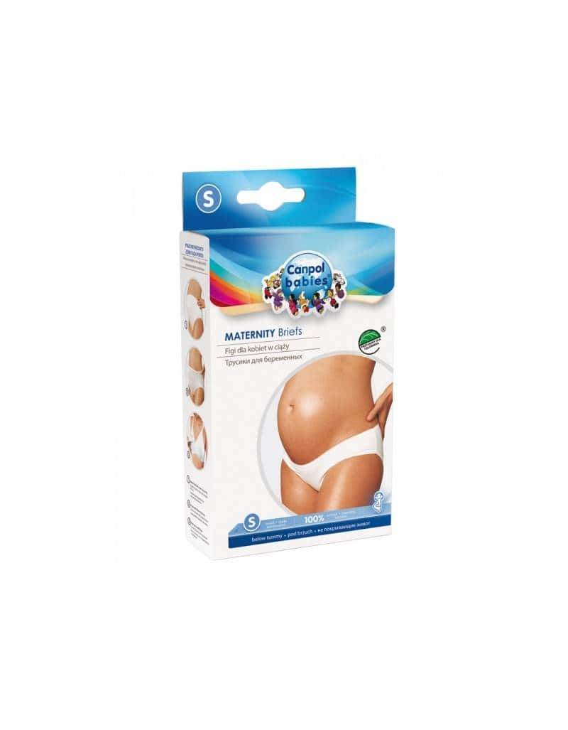 CANPOL culottes de maternite 100% coton S tbasse