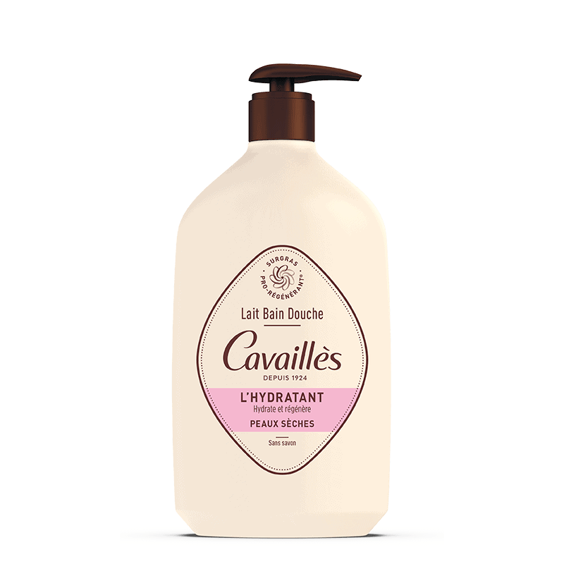 Roge cavailles lait bain douche l'hydratant peaux sèches 400 ml