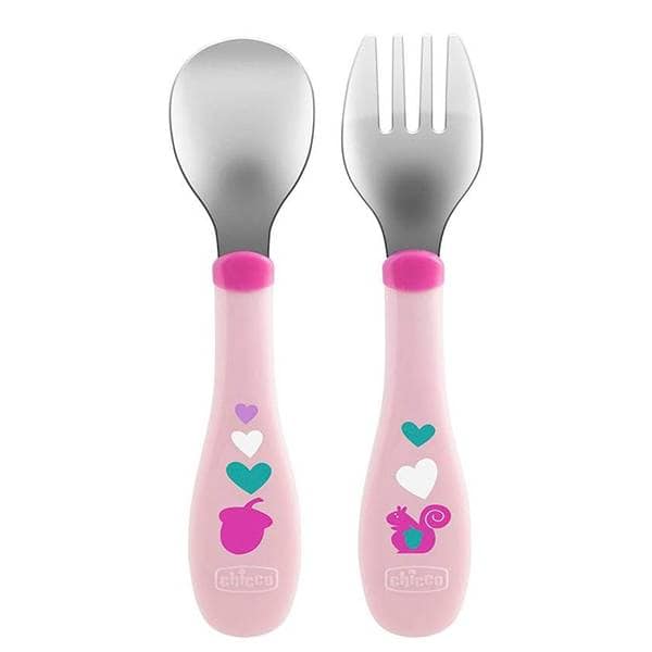 CHICCO Set en métal 18m+ ROSE