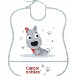 Canpol babies bavoir Impermeable bleu avec Poche