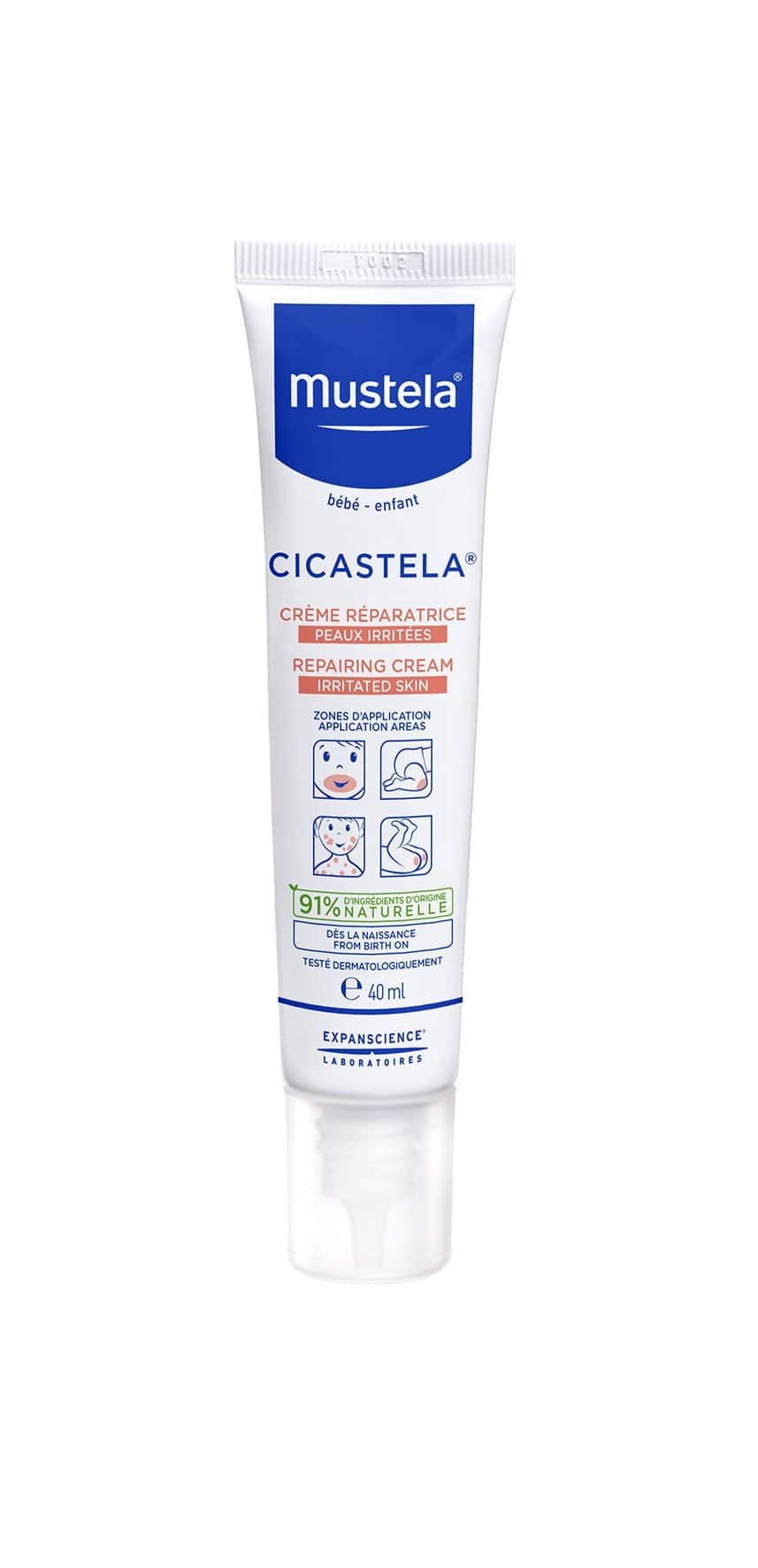 Mustela cicastela Crème réparatrice 40 ML – Image 2