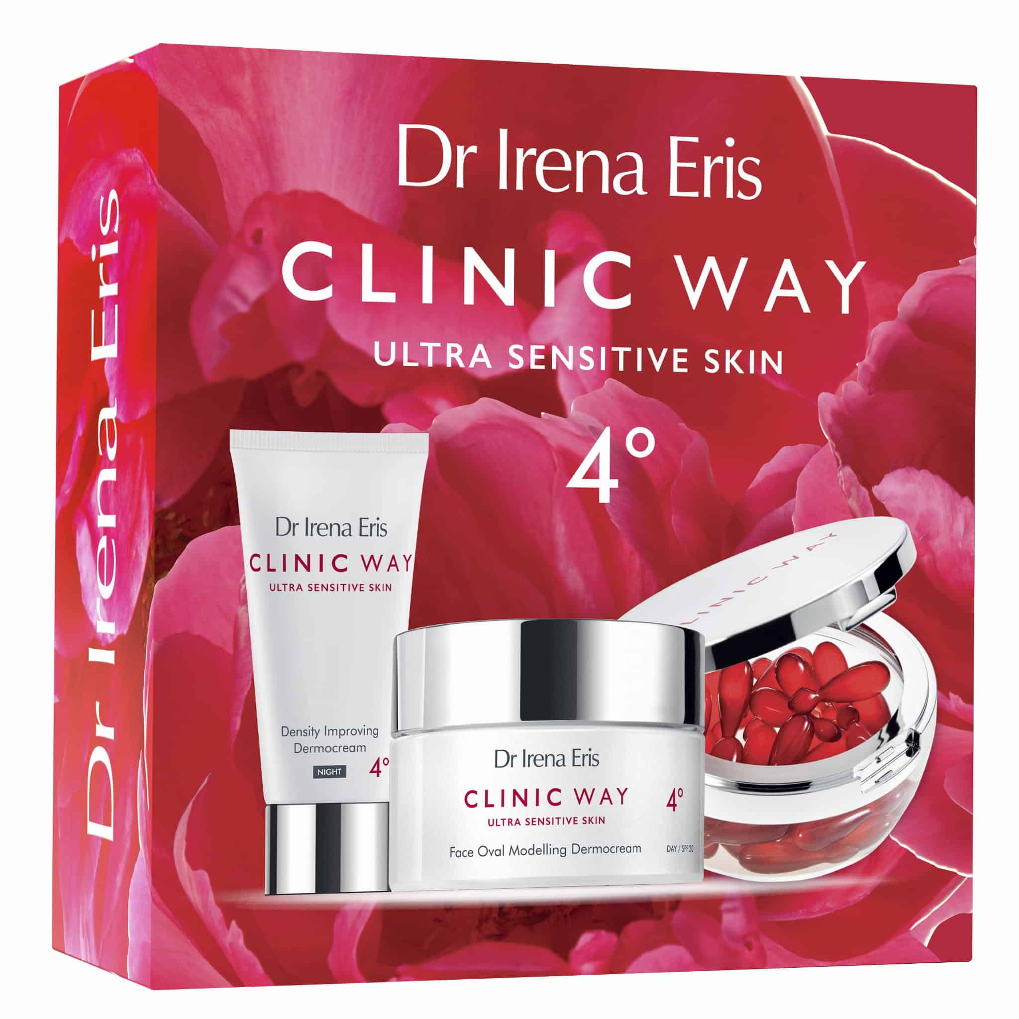 DR IRENA ERIS CLINIC WAY 4° COFFRET creme de jour 50ml+ creme de nuit 30ml+ capsules 30