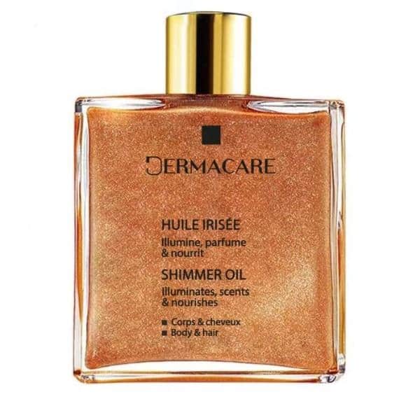 Dermacare huile sèche pailletée parfumée 100ml