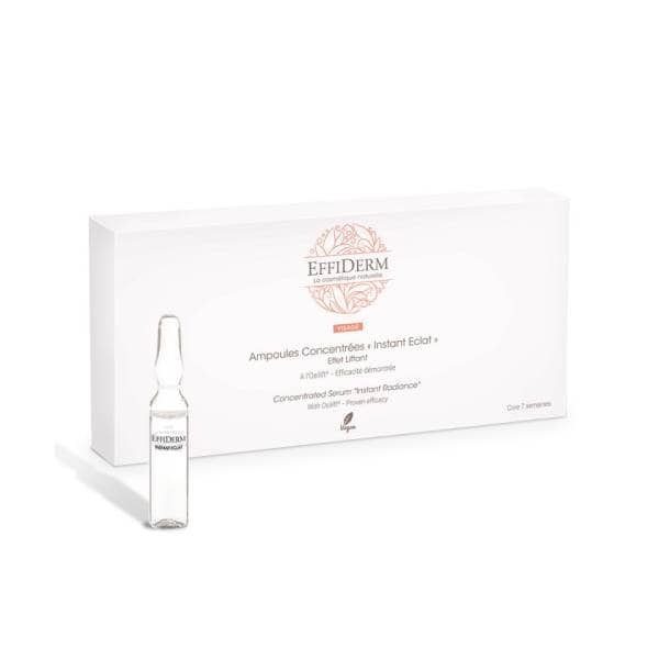 EFFIDERM Ampoules instant éclat 7 ampoules