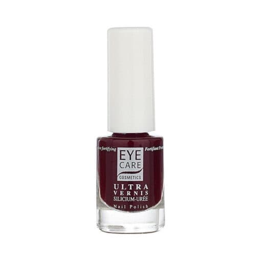 Eye care Ultra vernis à ongles Silicium-Urée Bordeaux