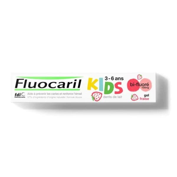 FLUOCARIL dentifrice Kids frais 3-6 ans