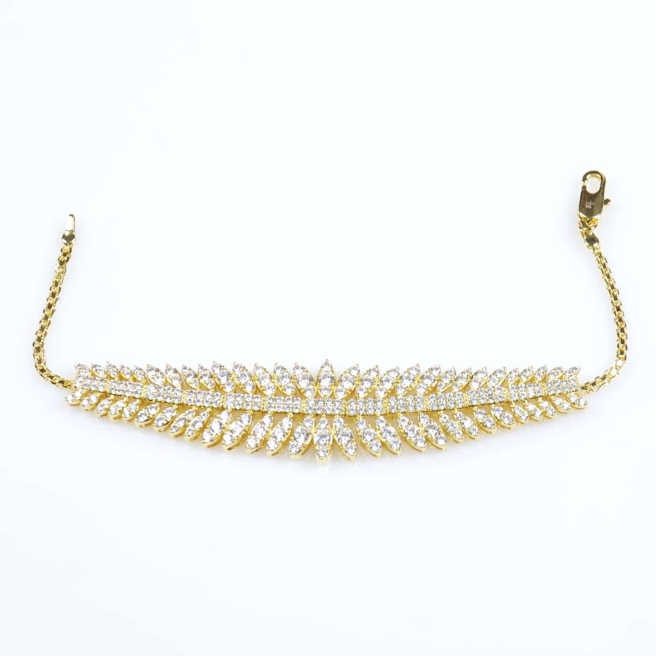 Premium plaqué Or Parure SN23020G120 – Image 3