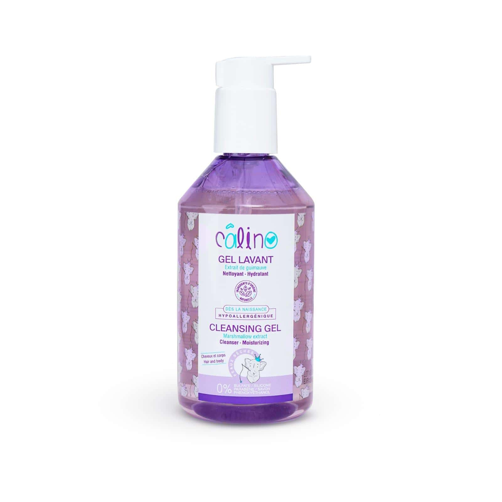 calino guimauve gel lavant 500ml