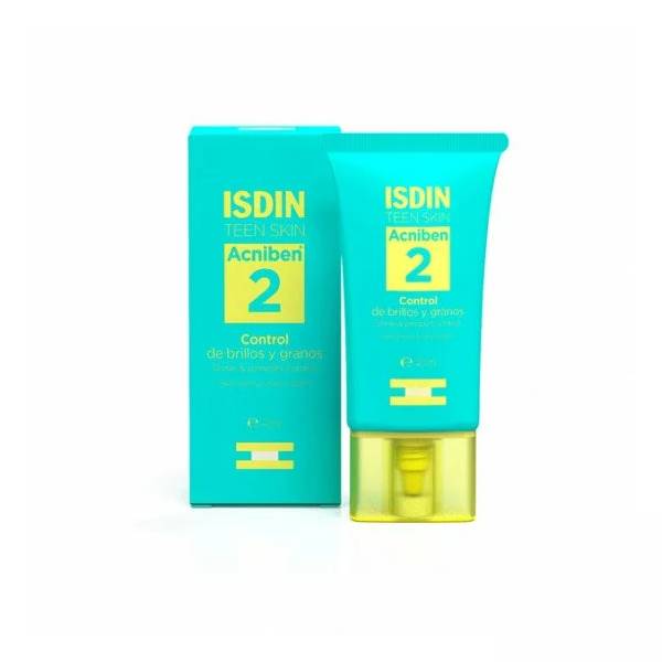 ISDIN Acniben 2 Contrôle Brillance et Boutons 40ml