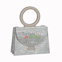 JOWA Sac Ménis argent pailleté