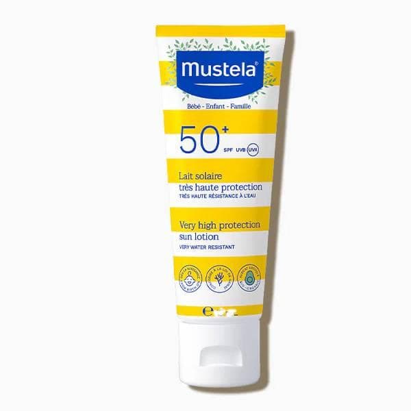 MUSTELA Lait solaire très haute protection spf50 100 ml