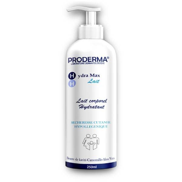 PRODERMA Hydra max lait corporel hydratant 250ml