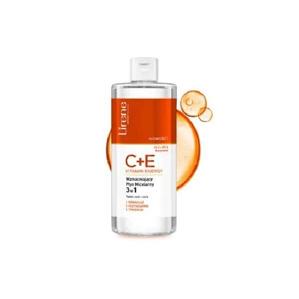 LIRENE C+E vitamin energy eau micellaire 3 en 1 400ml (Emballages Deffectueux)