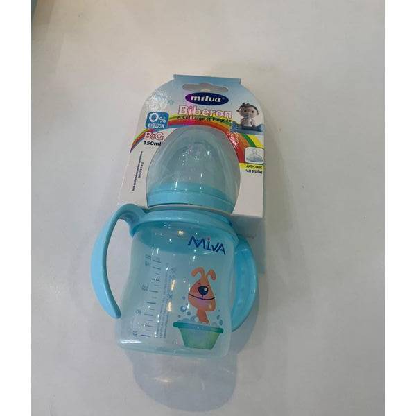 Milva Biberon Big 150 ML BLEU/ROSE – Image 3