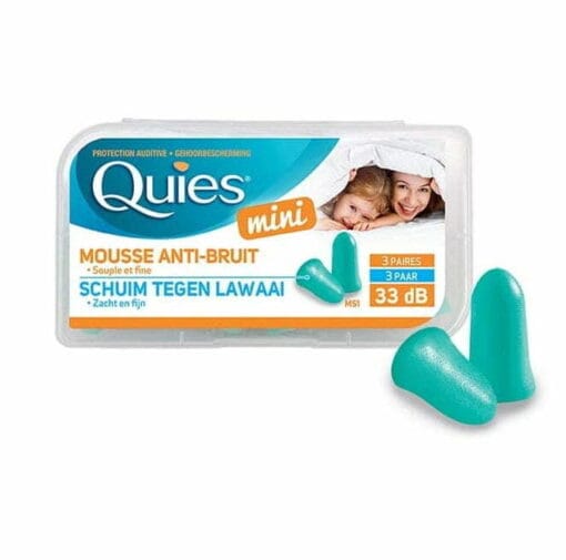 Quies Bouchons d'oreilles en mousse mini Boite de 6