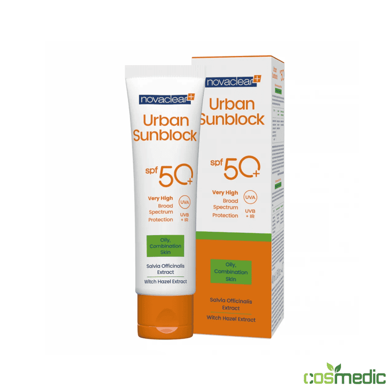 Novaclear urban sunblock oily skin spf50+ 40 ml – Image 3