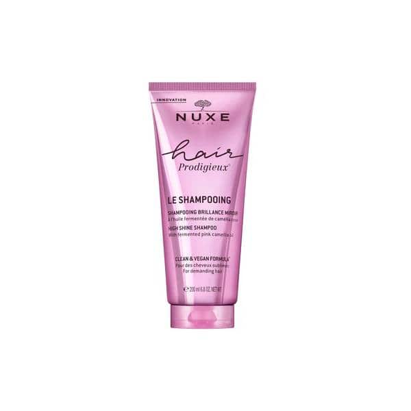 Nuxe Hair Prodigieux Shampooing Brillance Miroir 200 ml - Cheveux Éclatants et Nourris