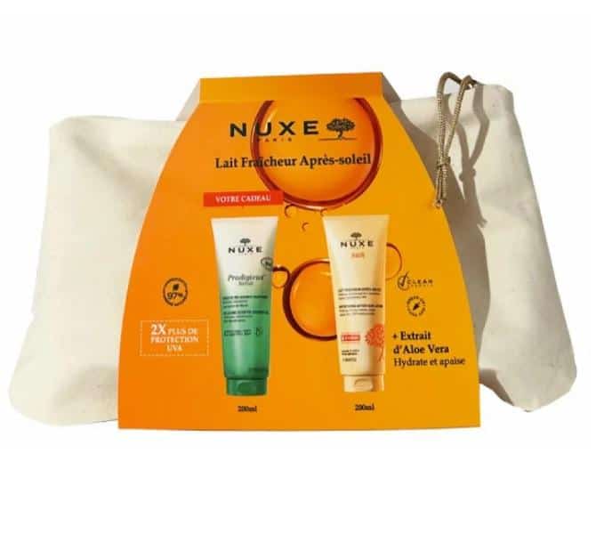 NUXE Sun Trousse Lait Fraîcheur Après Soleil + Neroli Gelee de douche 200ml
