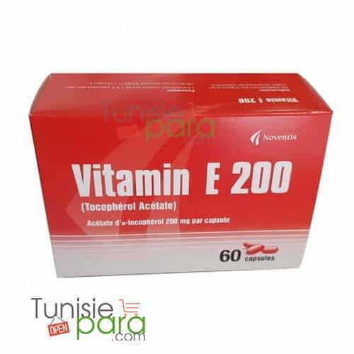 Noventus VITAMIN E 200 60 capsules