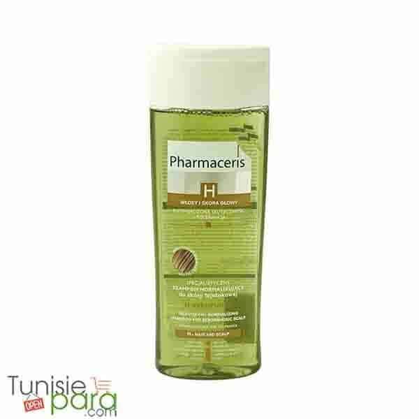 PHARMACERIS SHAMPOOING NORMALISANT CHEVEUX GRAS H-SEBOPURINE  (EMBALLAGE DEFECTUEUX)