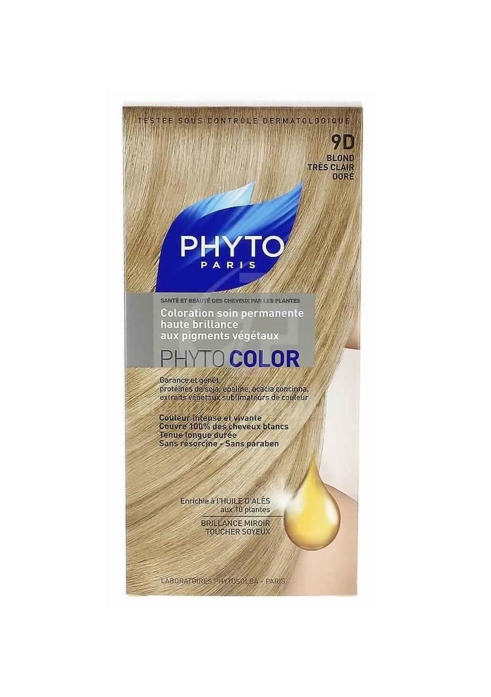 Phyto phytocolor couleur soin 9 blond très claire – Image 2