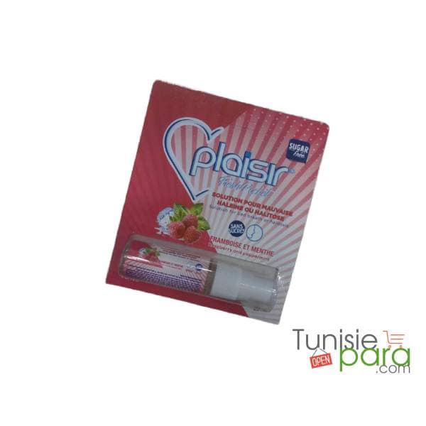 PLAISIR fresh pocket spray framboise/menthe