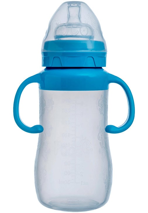 POCO Baby biberon silicone bleu 270 ml – Image 2