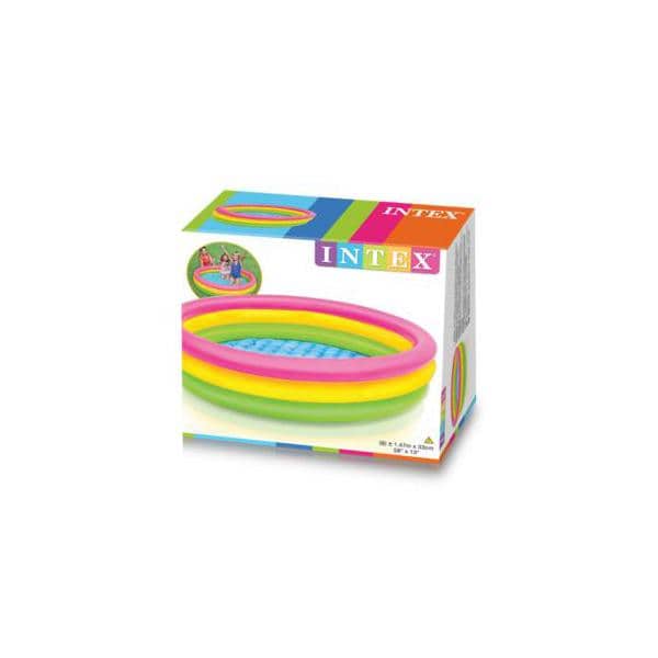 Jouet : Petite piscine sunset glow 147x33 cm 57422NP - INTEX – Image 2