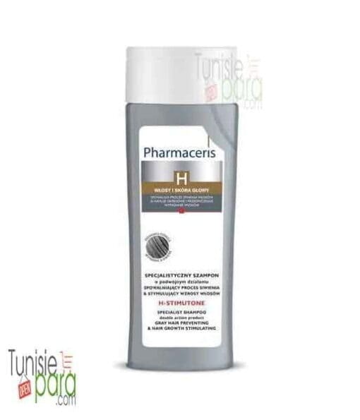 Pharmaceris H Stimutone shampooing  anti chute anti cheveux gris  250 ml