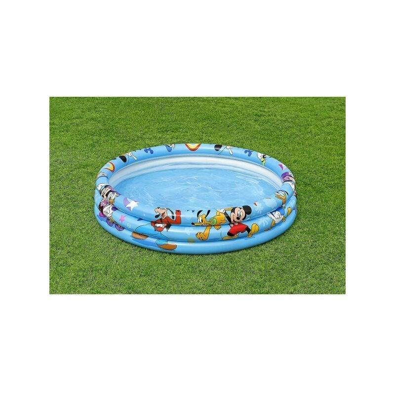 Jouet : Piscine Gonflable 3 Anneaux 122 X 25 Cm Mickey Mouse Pour Enfants 91007 – Image 2