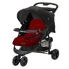 Poussette Baby 1st 180-221 - Rouge&Noir