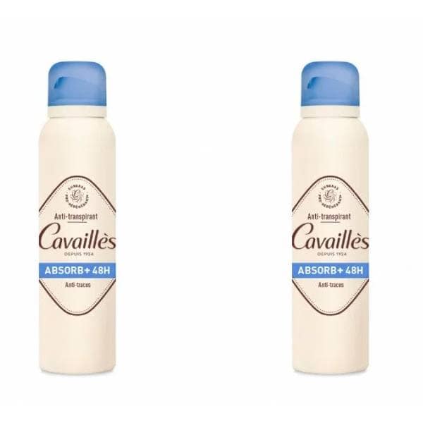 ROGE CAVAILLES PACK Déo Absorb+ Efficacité 48h Spray 150ml *2 – Image 2
