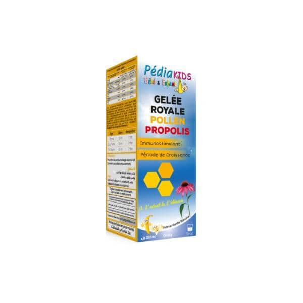 PédiaKids Gelée royale Pollen Propolis sirop 150ml