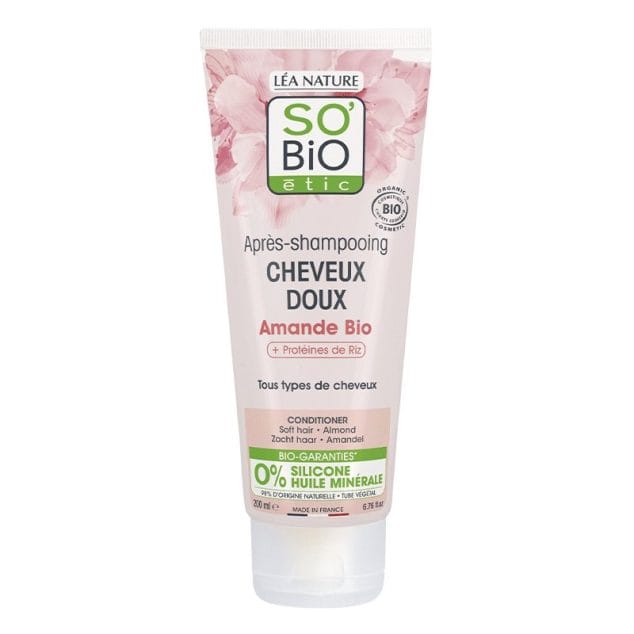 SO BIO après shampoing cheveux doux amande 200 ml
