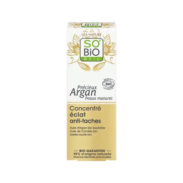 SO BIO concentré eclat anti-taches 40ml