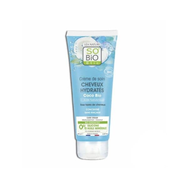 SO BIO creme de jour cheveux hydrates 100 ml